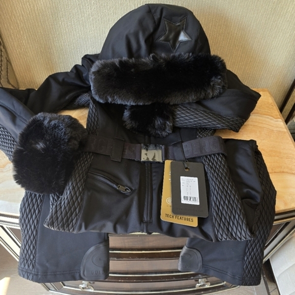 Goldbergh Angele Ski Suit Black - Picture 10 of 17